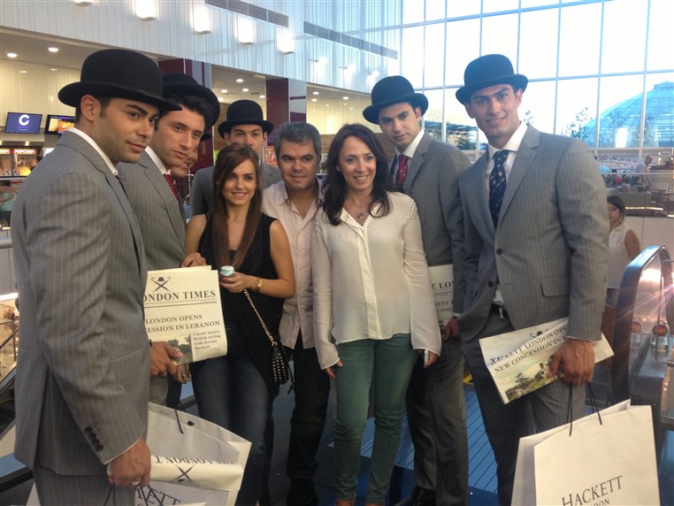 Opening of Hackett London
